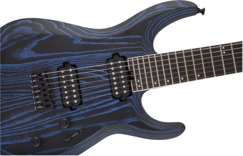 JACKSON PRO Dinky DK Modern Ash HT7 BK Blue фото 5